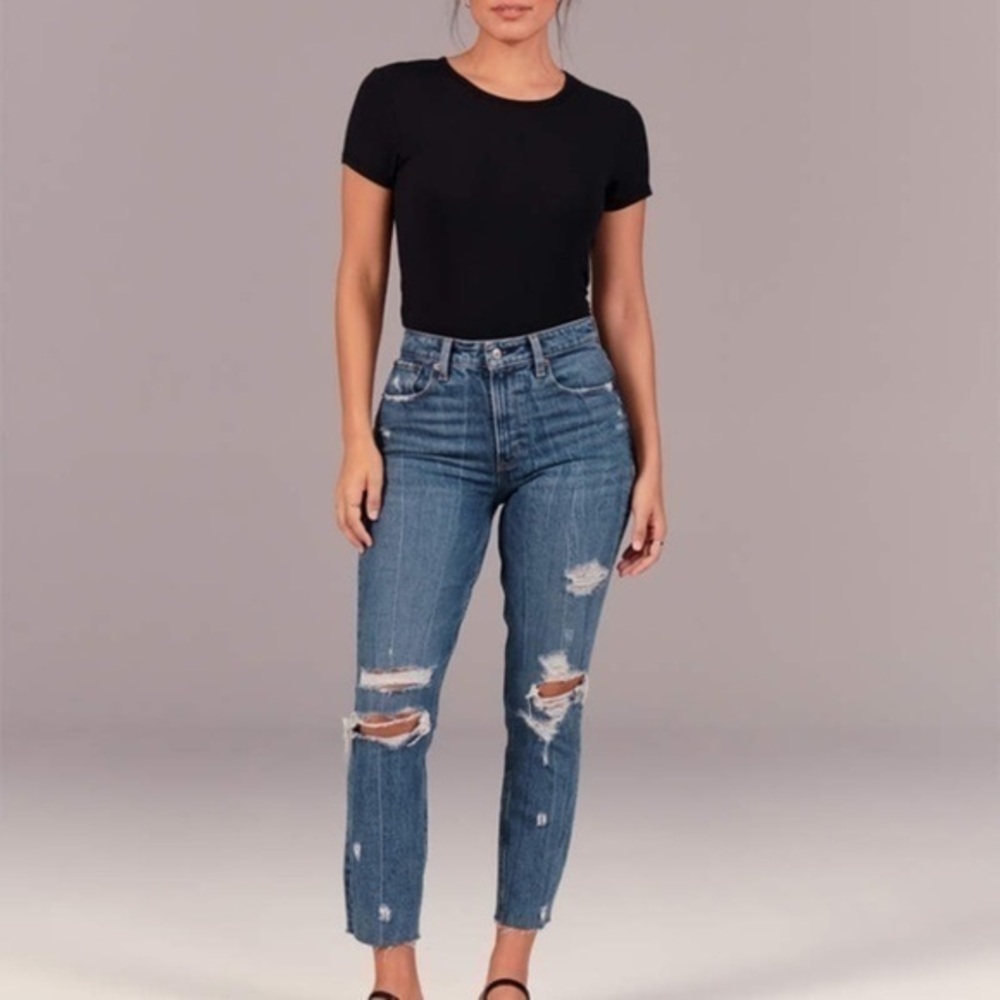 🔥 Curve Love High Rise Mom Jeans 🔥​
